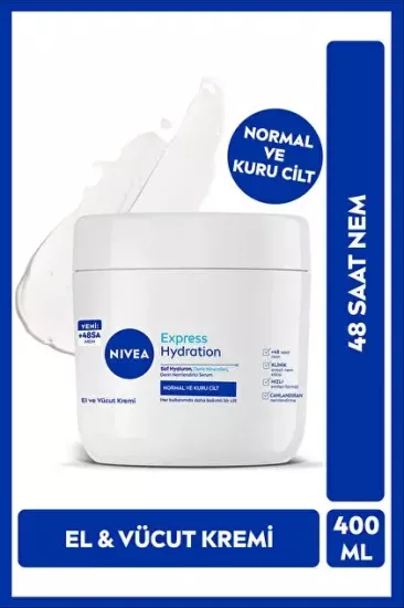 Nivea El ve Vücut Bakım Kremi Yoğun Nemlendirici 400 ml