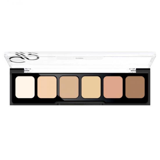 Golden Rose 6’lı Kapatıcı Paleti - Concealer Cream Palette 01 Light To Medium