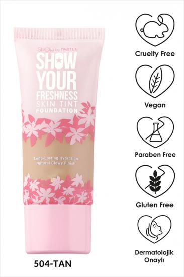 Pastel Show Your Freshness Skin Tint Fondöten 504