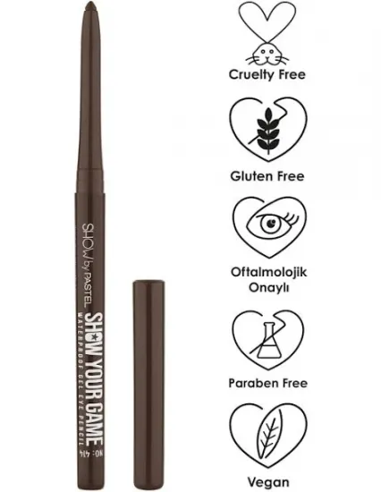 Pastel Show By Pastel Show Your Game Waterproof Gel Eye Pencil Göz Kalemi 414