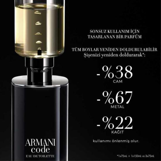 Giorgio Armani Code Refillable Edt 50 ml