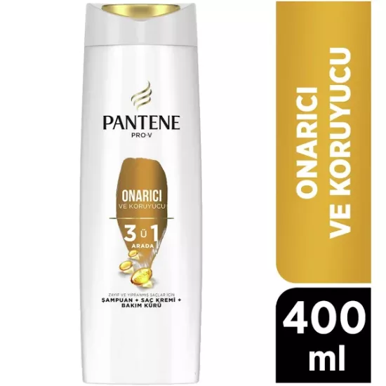 Pantene Şampuan Onarıcı ve Koruyucu 3’ü 1 Arada 400 ml
