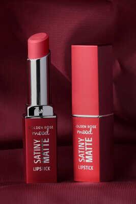 Golden Rose Mood Satiny Matte Lipstick 02