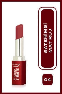 Golden Rose Mood Satiny Matte Lipstick 04