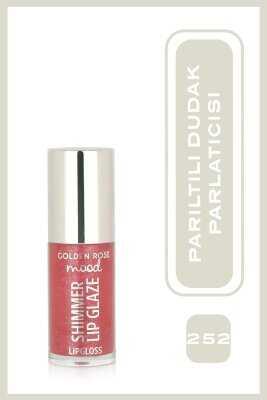 Golden Rose Mood Shimmer Lip Glaze Lipgloss 252