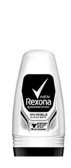 Rexona Roll-On Invisible Black White Men
