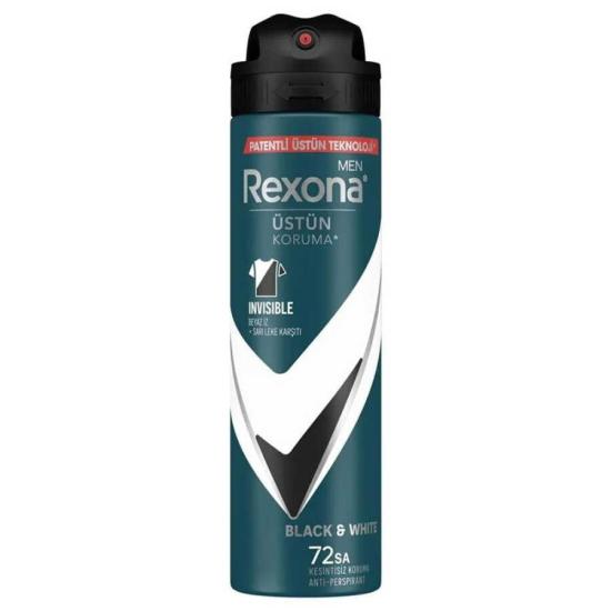Rexona Men Invisible Black White Deodorant 150 ml