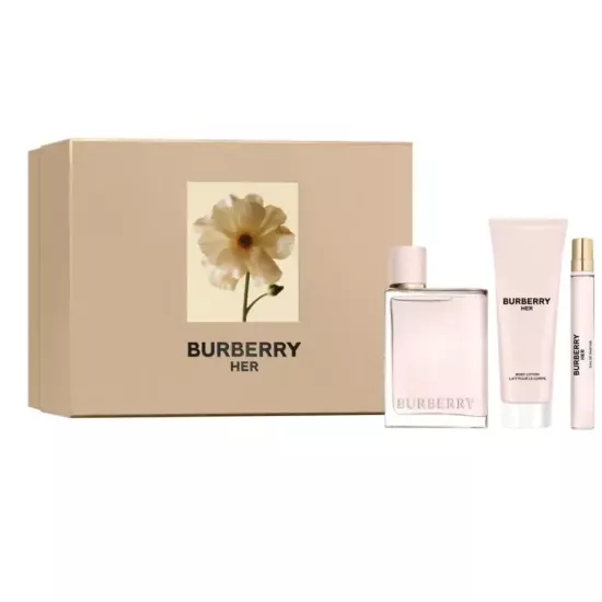 Burberry Her Eau De Parfum 100 ml Set