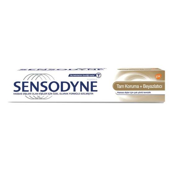 Sensodyne Diş Macunu Tam Koruma+Beyazlatıcı 75 ml