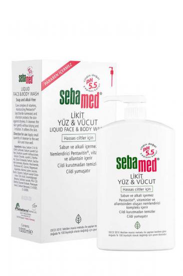 Sebamed Likit Yüz & Vücut 1000 ml