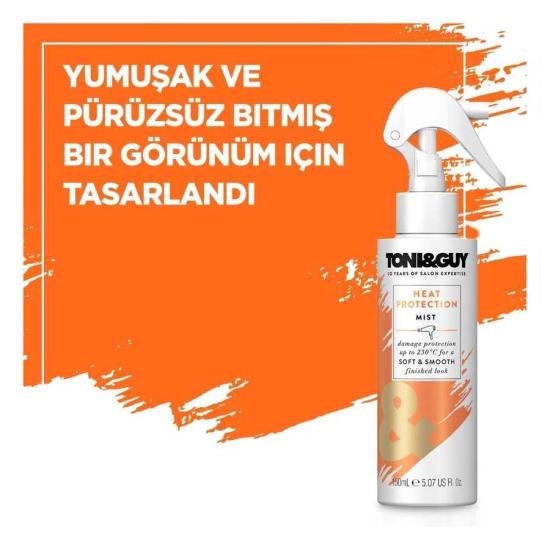 Toni & Guy Prep Heat Protection Mist Isıya Karşı Koruyucu Sprey 150 ml