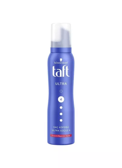 Taft Ultra Güçlü 4 Saç Köpüğü 150 ml