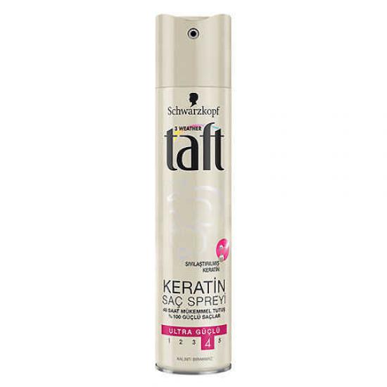 Taft Keratin Extra Güçlü Saç Spreyi 250 ml