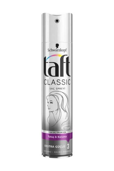 Taft Classic Ekstra Güçlü 3 Saç Spreyi 250 ml