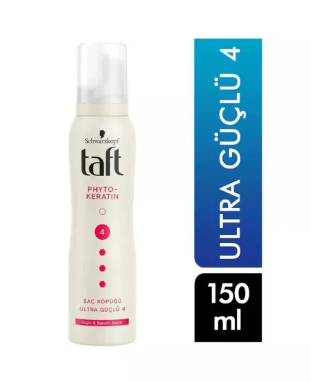 Taft Phyto Keratin Ultra Güçlü 4 Saç Köpüğü 150 ml