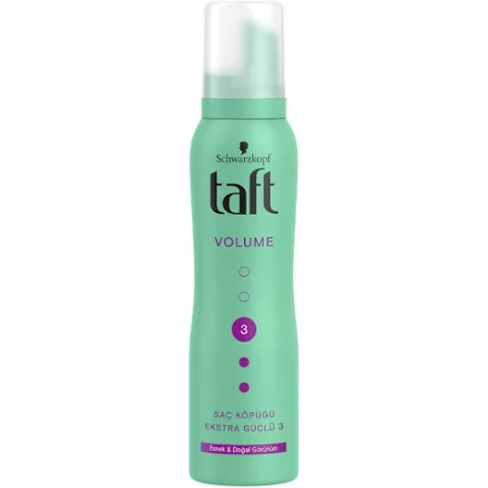 Taft Saç Köpüğü Volume Ekstra Güçlü 3 150 ml