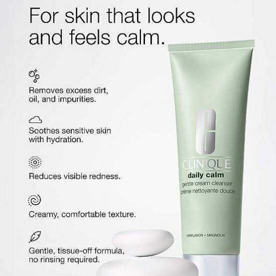 Clinique Daily Calm Nazik Krem Temizleyici 125 ml