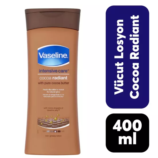 Vaseline Kakao Işıltısı Vücut Losyonu 400 ml