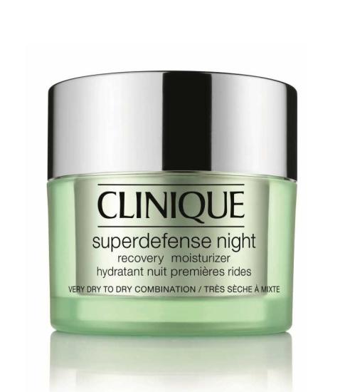 Clinique Superdefense Night Recovery Moisturizer Very Dry To Dry Combination Gece Kremi 50 ml