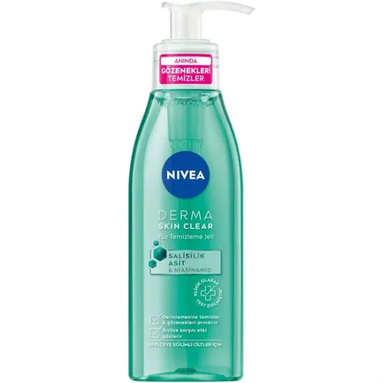 Nivea Derma Skin Clear Yüz Temizleme Jeli 150 ml