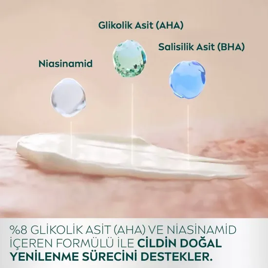 Nivea Derma Skin Clear Gece Arındırıcı Krem 40 ml