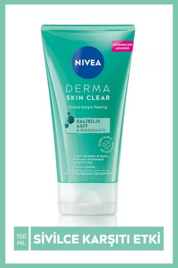 Nivea Derma Skin Clear Sivilce Karşıtı Peeling 150 ml