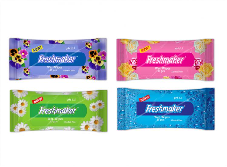 Freshmaker Islak Cep Mendili 15 li