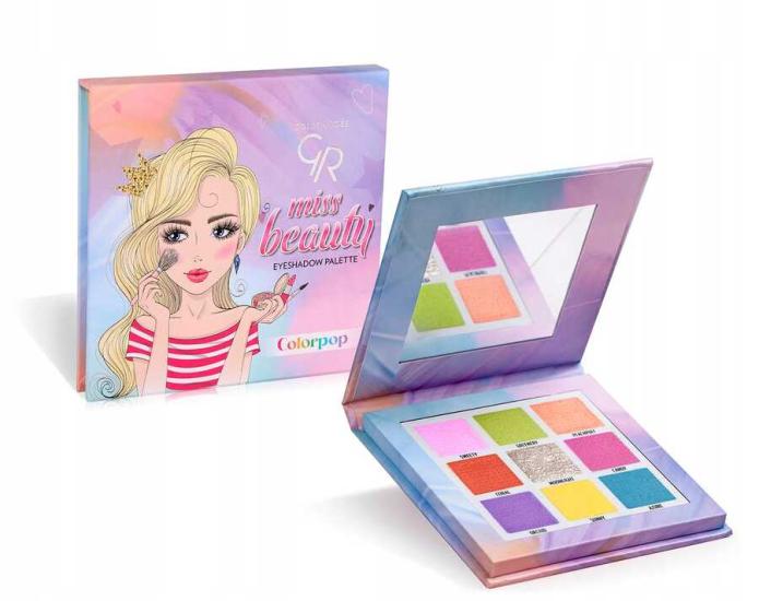 Golden Rose Miss Beauty Eyeshadow Palette Far Paleti Colorpop