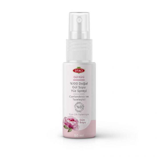 Otacı Gül Kürü %100 Doğal Gül Suyu Yüz Spreyi 50 ml
