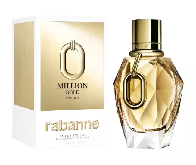 Rabanne Million Gold For Her Refillable Edp 90 ml