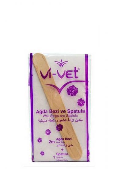 Vivet Ağda Bezi 2 m + 1 Spatula