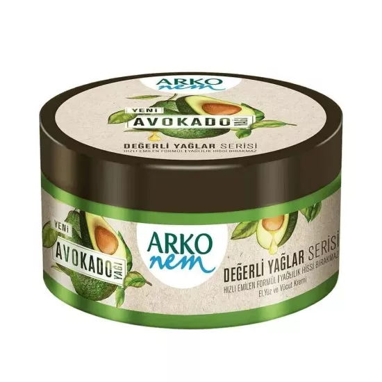 Arko Nem Değerli Yağlar Avokado Krem 250 ml