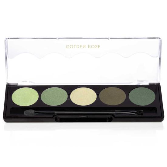 Golden Rose Professional Palette Eyeshadow 102 Green Line