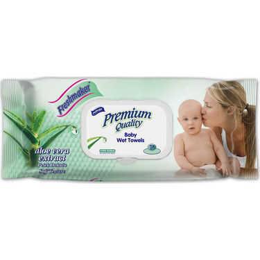 Premium Bebek Islak Havlu 72 Adet