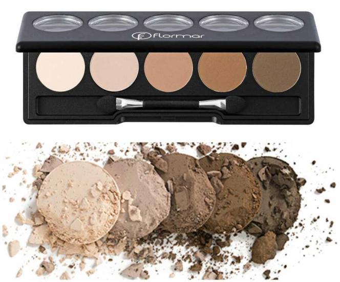 Flormar Colour Eyeshadow Palette Göz Farı 07 Nude Dudes