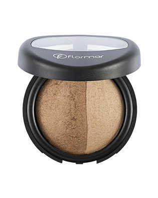 Flormar Baked Powder Pudra 23 Dual Gold