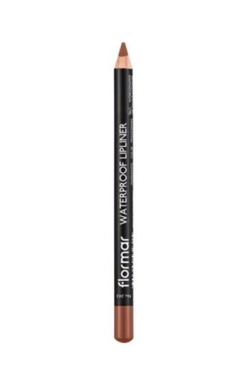 Flormar Waterproof Lipliner Dudak Kalemi- 243 Hot Cocoa