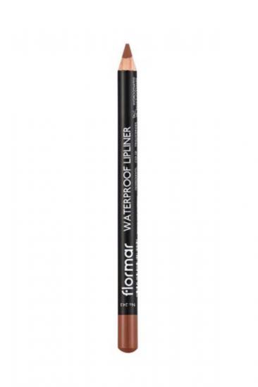 Flormar Waterproof Lipliner Dudak Kalemi- 243 Hot Cocoa