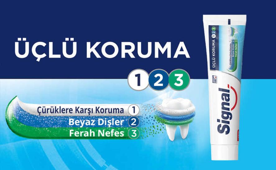 Signal Üçlü Koruma Diş Macunu 50 ml