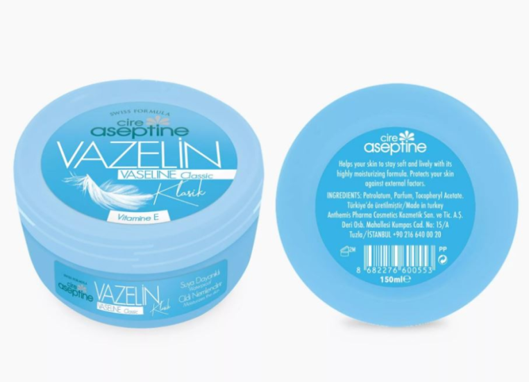 Cire Aseptine Klasik Vazelin 150 ml