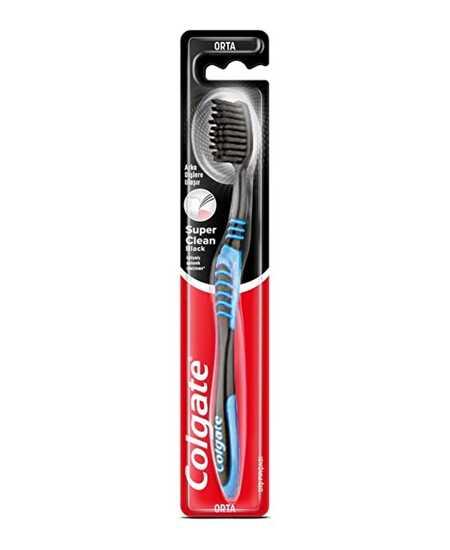 Colgate Super Clean Black Orta Diş Fırçası