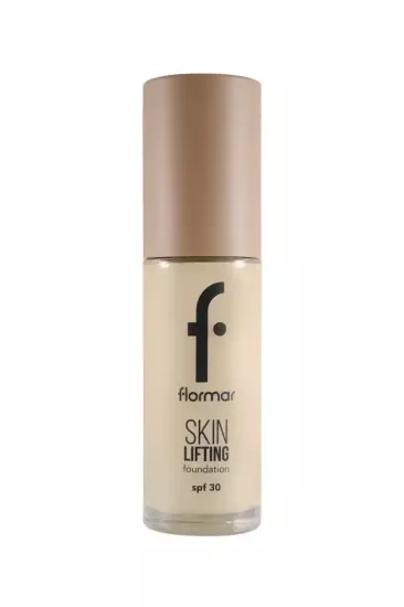 Flormar Skin Lifting Sıkılaştırıcı Bakım Yapan Kremsi Dokulu SPF 30 Fondöten 020