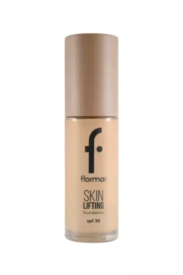 Flormar Skin Lifting Sıkılaştırıcı Bakım Yapan Kremsi Dokulu SPF 30 Fondöten 060