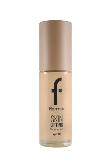 Flormar Skin Lifting Sıkılaştırıcı Bakım Yapan Kremsi Dokulu SPF 30 Fondöten 100