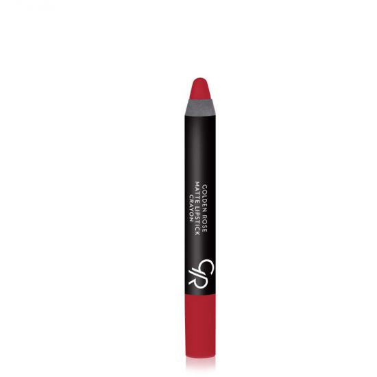 Golden Rose Matte Lipstick Crayon Mat Kalem Ruj 06