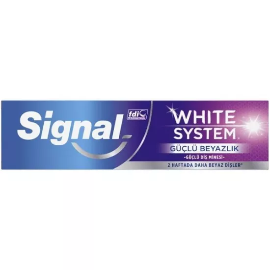 Signal White System Güçlü Beyazlık Diş Macunu 75 ml