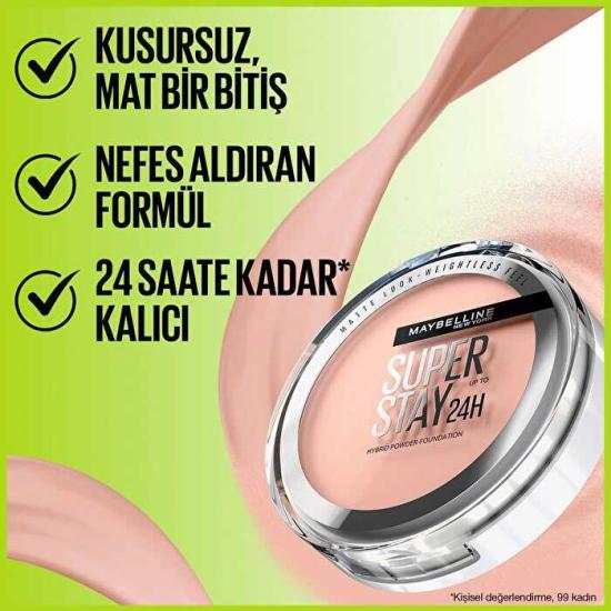 Maybelline Superstay 24H Hybrid Powder Foundation 30