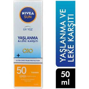 Nivea Sun Yaşlanma & Leke Karşıtı Yüz Kremi Spf 50 50 ml