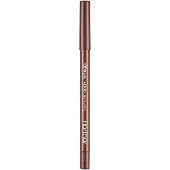 Flormar Extreme Tattoo Gel Pencil 001 Glitzy Brown