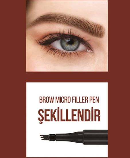 Flormar Brow Micro Filler Pen Kaş Doldurucu Kalem 01 Light Brown